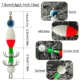 FREE FISHER jig de calamar luminoso con tentáculos para mar - imagen 4