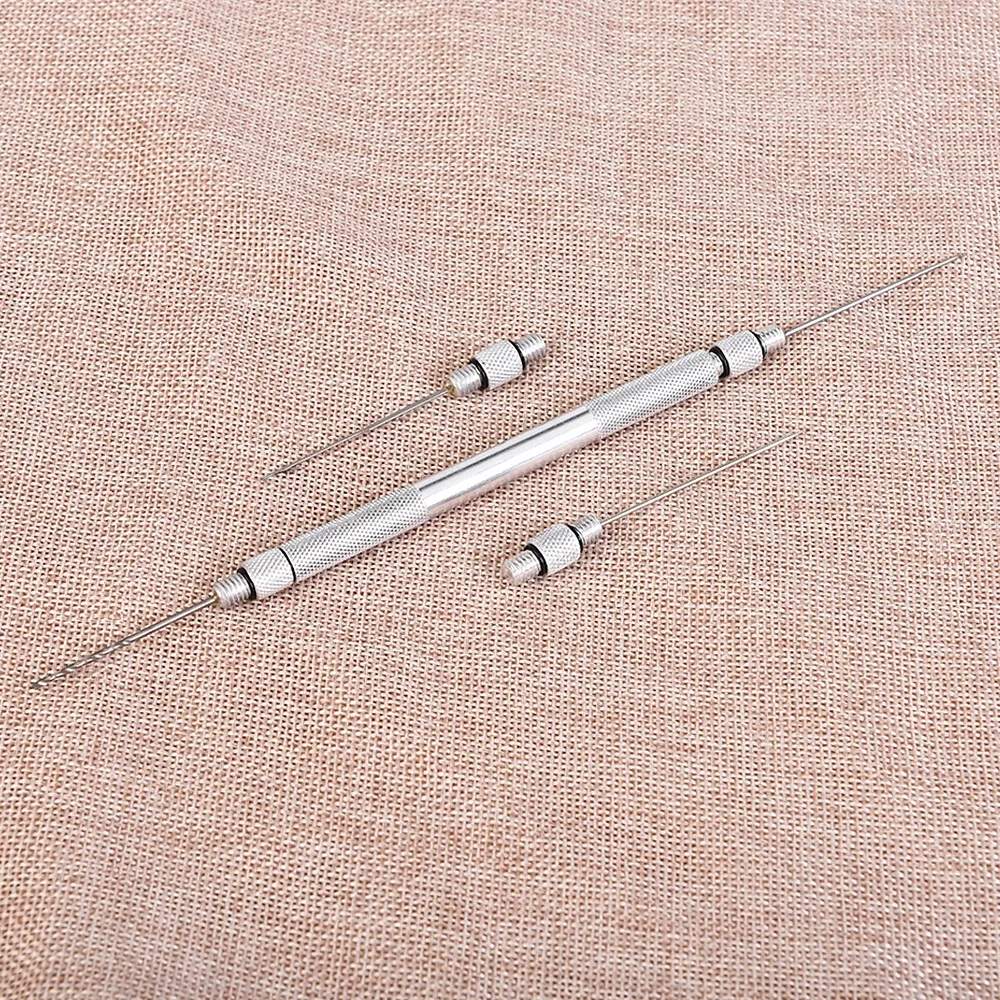 Agujas para maíz con tijeras de línea y perforador cebo - imagen 2