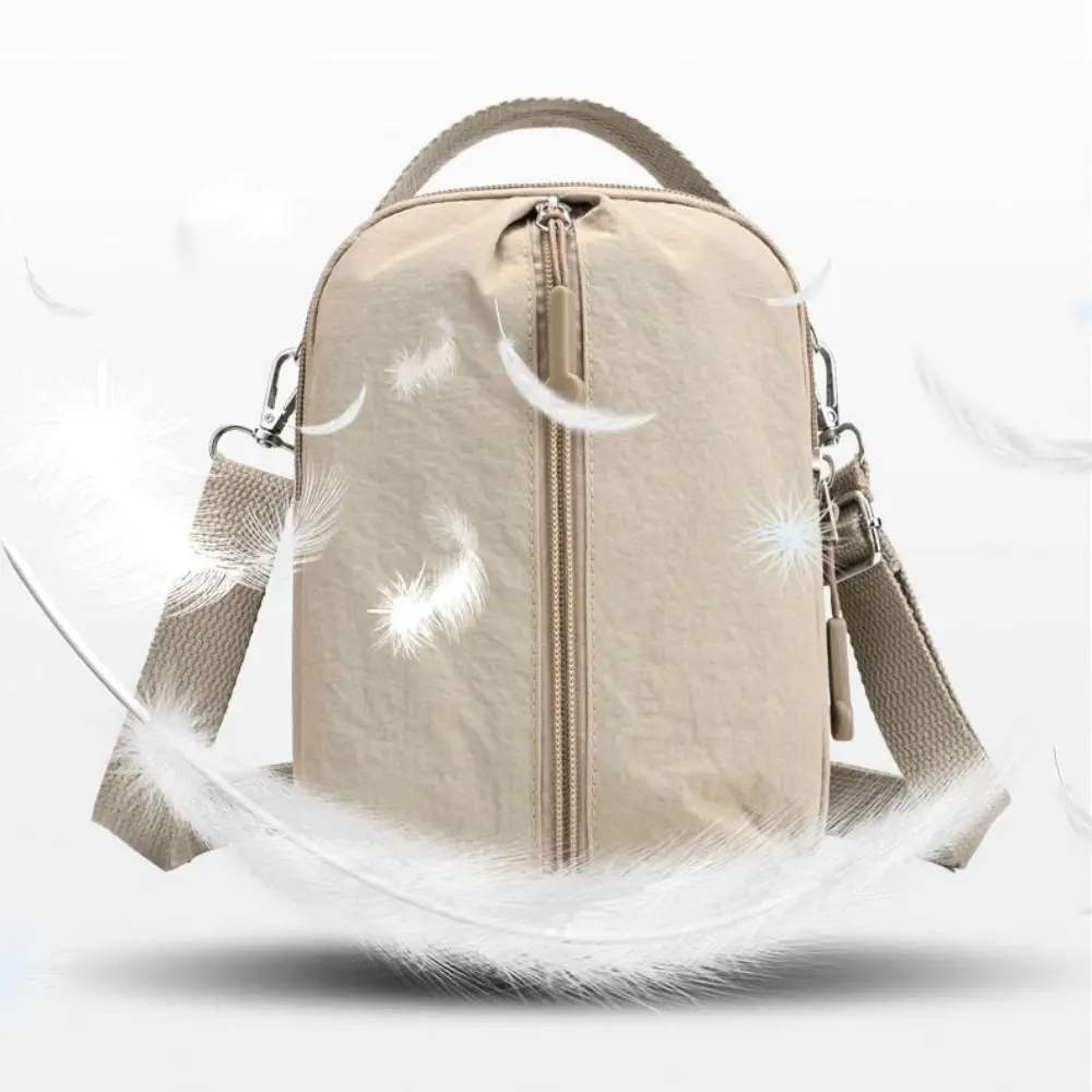 Bolsa bandolera impermeable de nailon ligera para móvil y senderismo - imagen 5