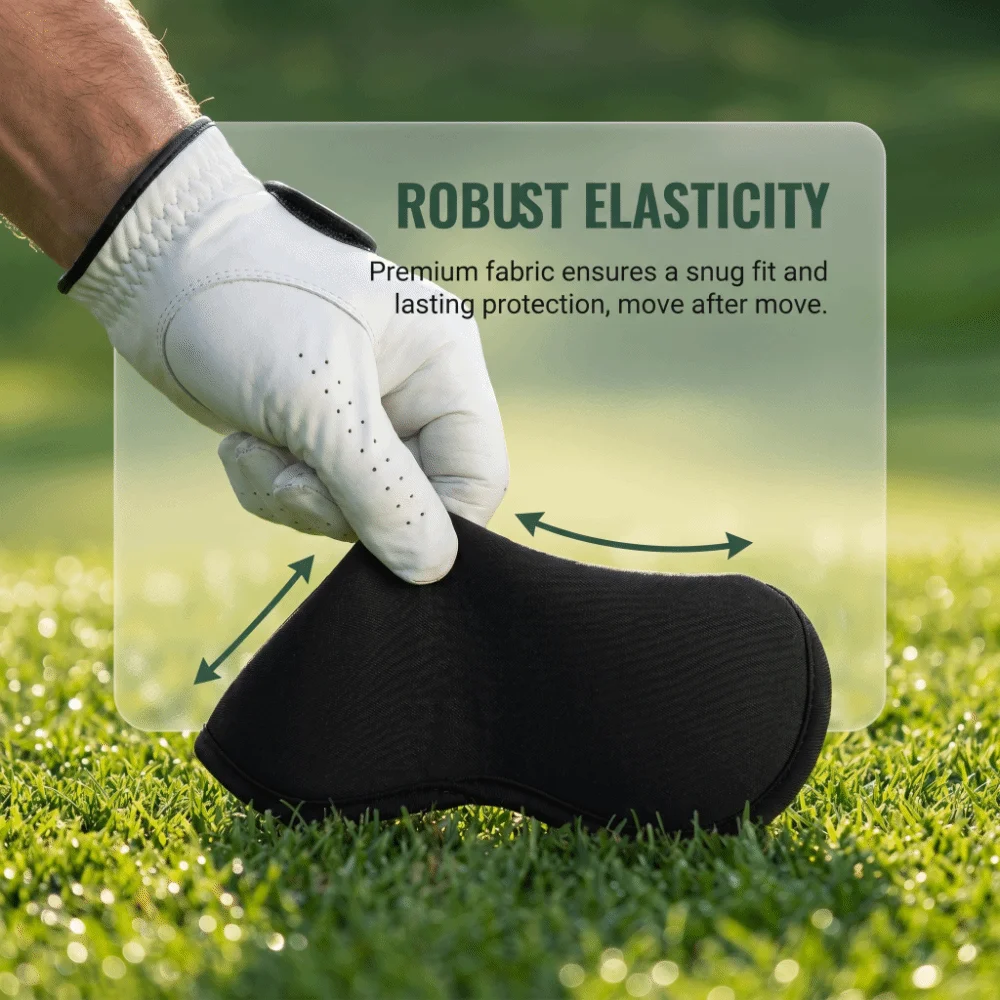 Fundas para palos de golf de tela resistente con protección suave