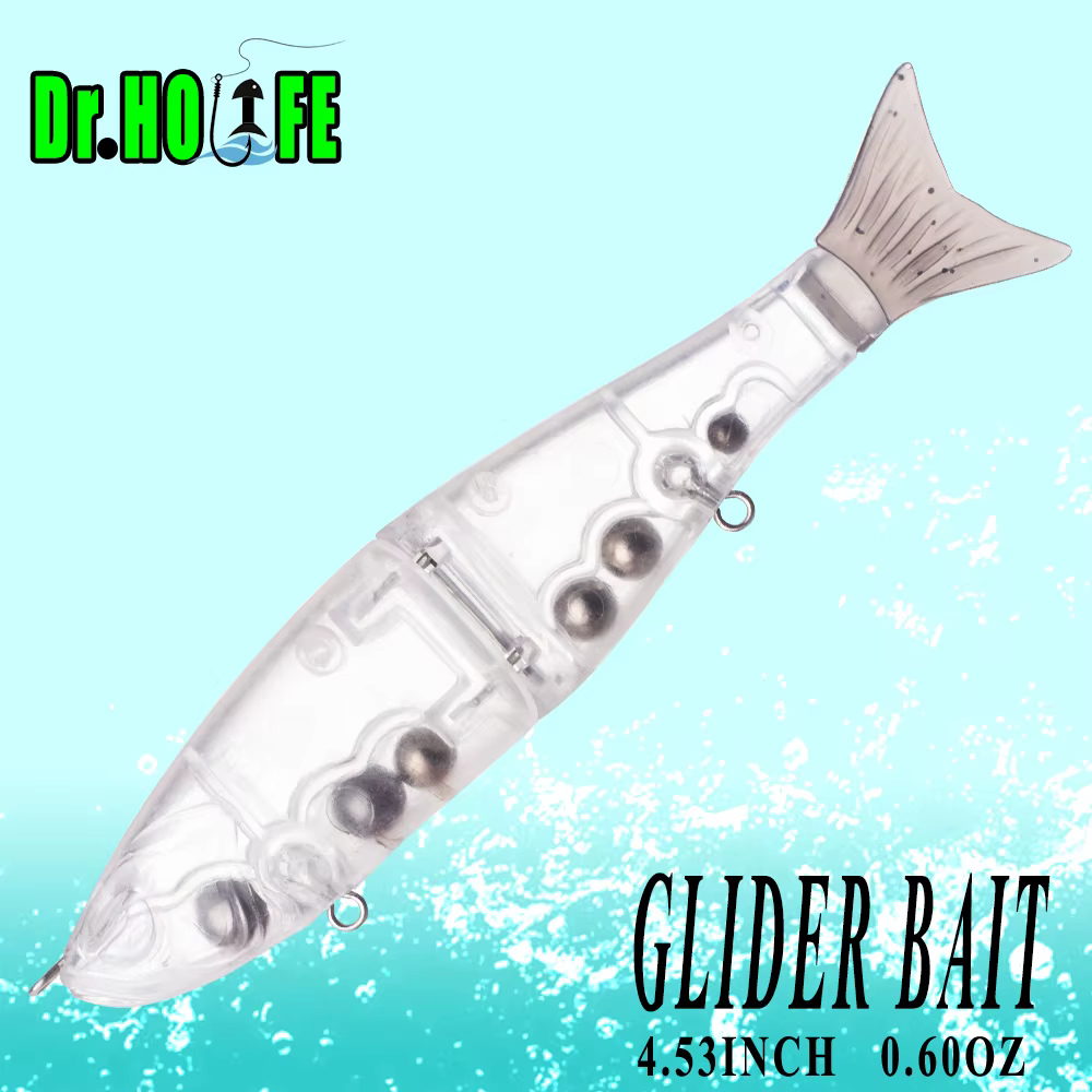 Dr.Holife Señuelo glider con sonajero hundimiento, duro para DIY