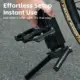 Soporte plegable para bicicleta resistente y ajustable, estable - imagen 4