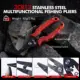 Alicates de pesca Goture multifunción: pinza labios y extractor - imagen 3