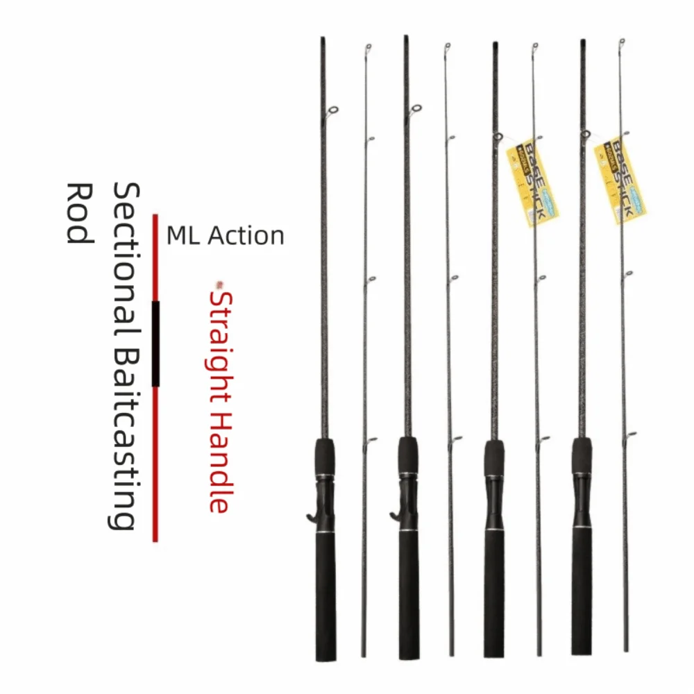 Caña Ultraligera Carbono 2 Secciones 1.68m ML – Ideal Pesca Viaje - imagen 3