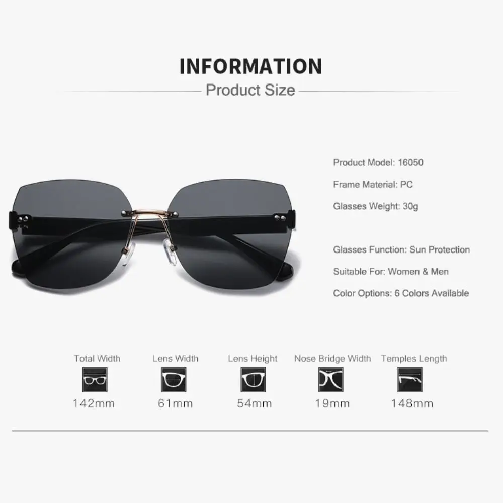 Vista de lentes de policarbonato con protección UV