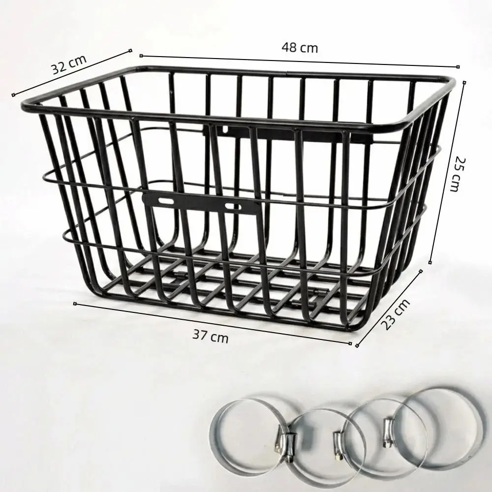 Dimensiones y vista de la cesta