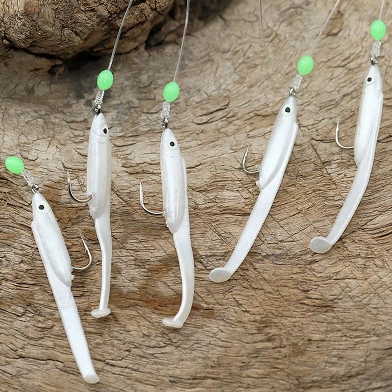 Señuelos Sabiki luminosos en cadena para anguila y agua salada - imagen 2