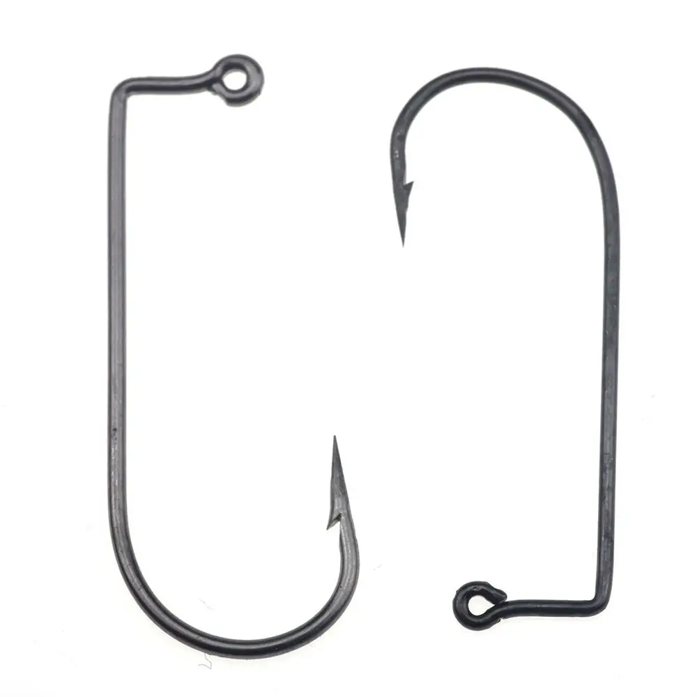 Anzuelos Jig Head curvos con anilla – ángulo 90° para vinilo - imagen 2