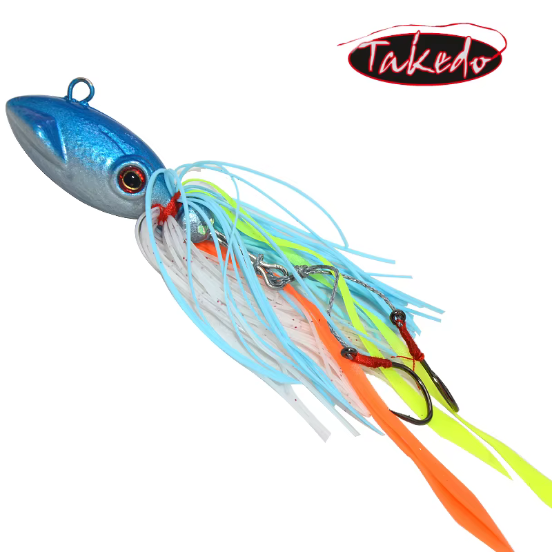 TAKEDO JGL01 Swimbait Cabeza de Pez 70G-80G – Metal y Goma