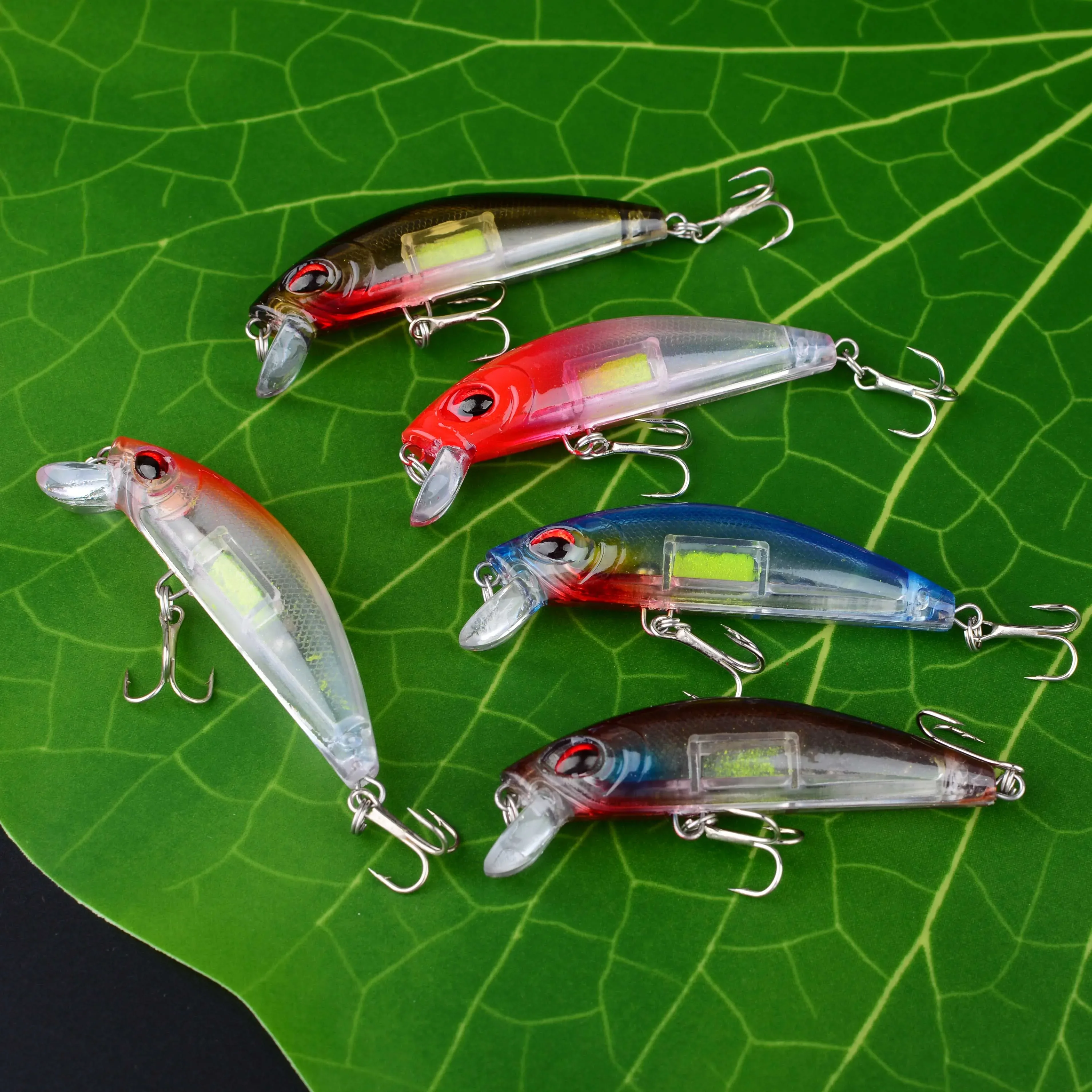 Acción de minnow en recogida
