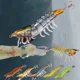 Señuelo gamba híbrida 3D Egl – plantillas calamar fluorescentes - imagen 4