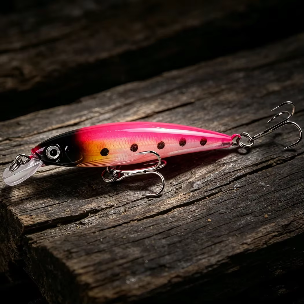 Diversas coloraciones disponibles del señuelo Minnow