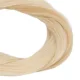 Lazos de pelo para violín duraderos blancos genuinos