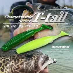 Señuelos T-Tail II para Lubina – Cebos blandos hundidores