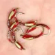 Moscas de ninfa epoxi Hegene Midge para pesca de trucha - imagen 5
