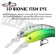 WALK FISH Señuelo Crankbait Wobbler Minnow flotante para trucha - imagen 5