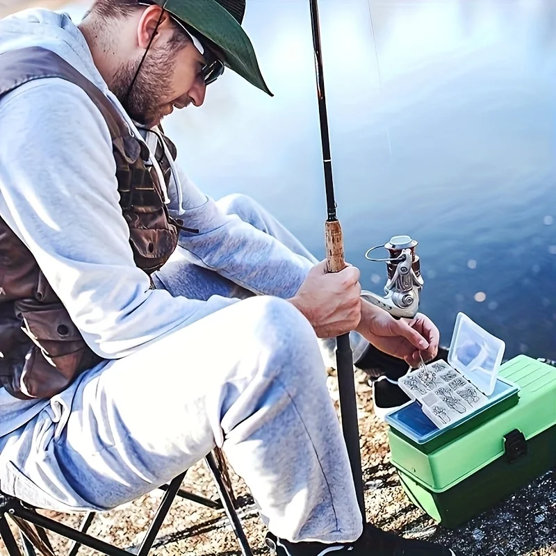 Anzuelos con púas para lubina – Juego premium de aparejos pesca salina - imagen 5
