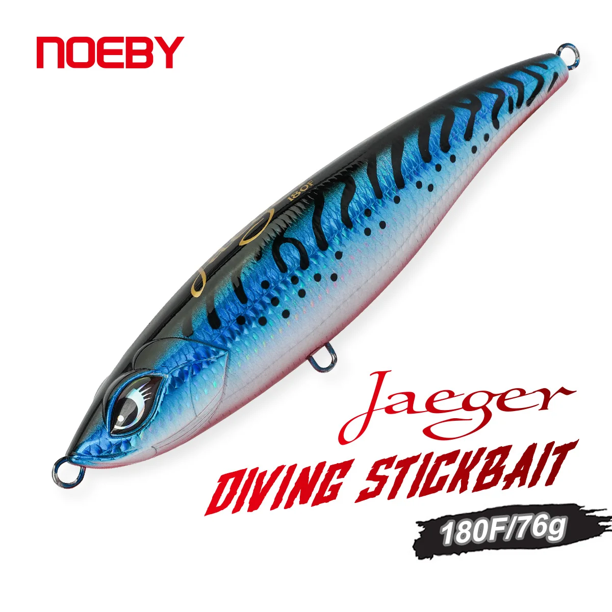 Stickbait flotante Jaeger NOEBY GT 180mm 76g