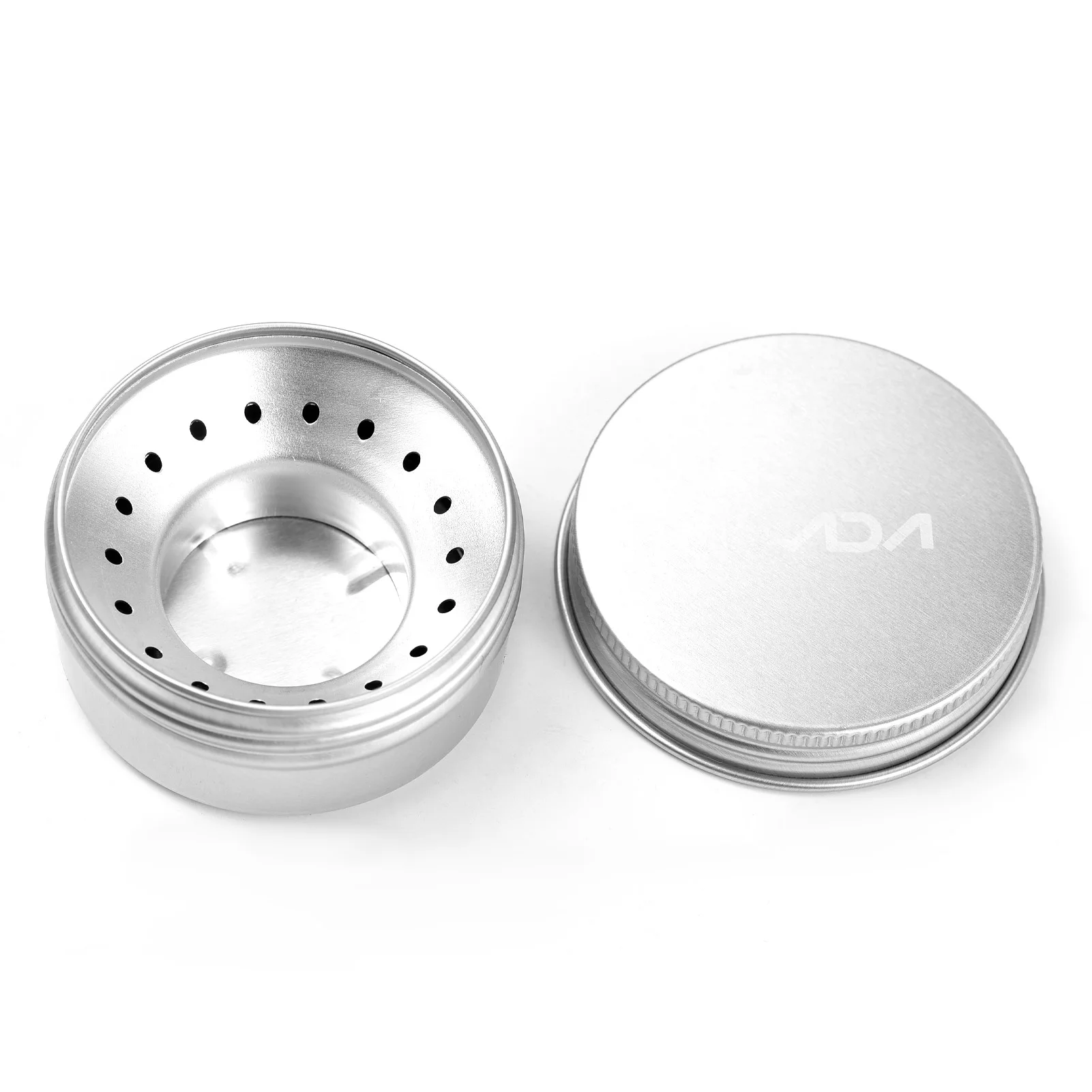 Estufa de alcohol portátil para mochileros – Mini quemador de aluminio