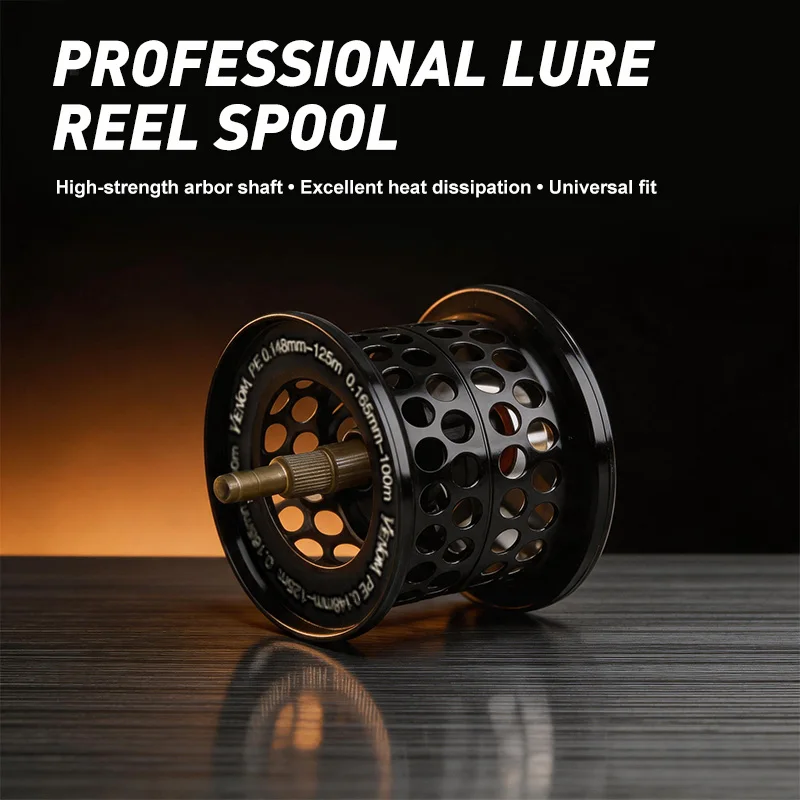 Carrete baitcasting TEASER ultraligero con rodamientos cerámicos - imagen 3