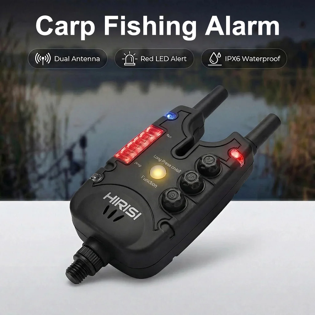 Alarma de mordida LED para pesca de carpas