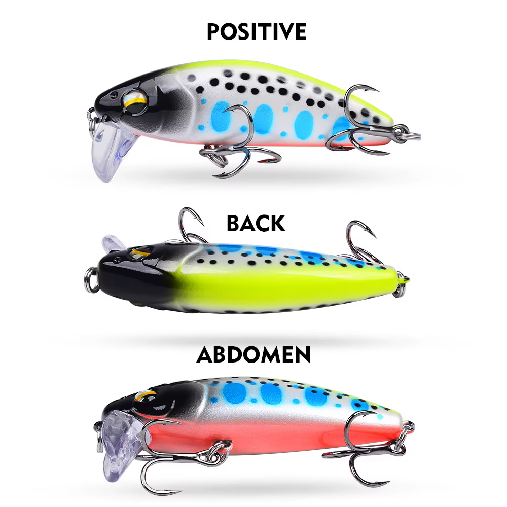 Minnow Crankbait flotante - Lubina y Lucio - imagen 4