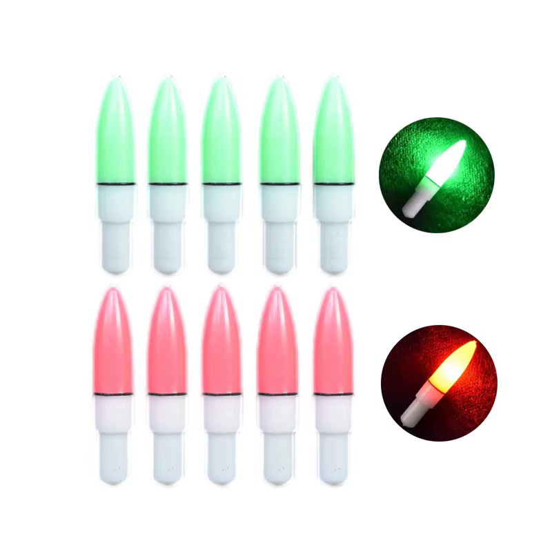 Barra luminosa flotante CR311 – Luz verde y roja para pesca nocturna