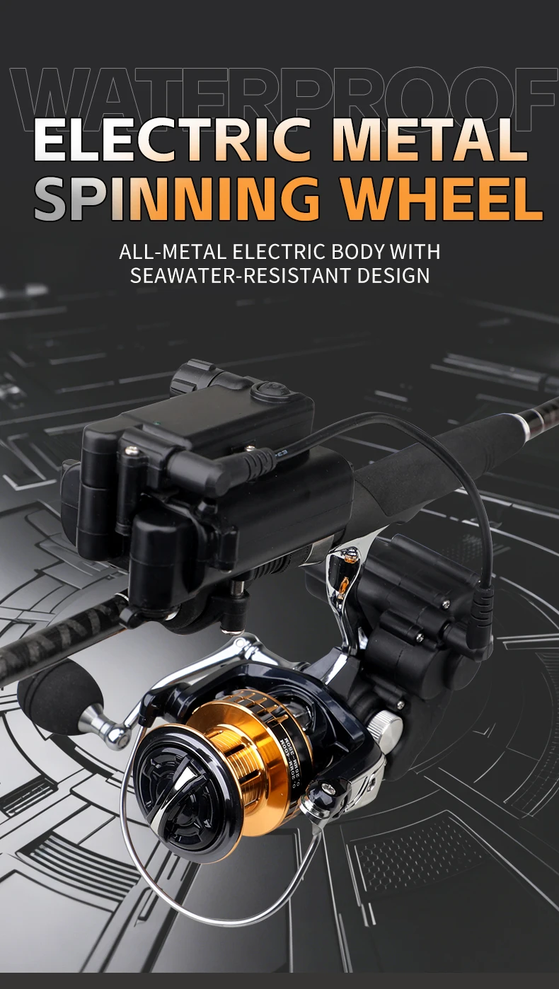 Carrete eléctrico compacto Akeo