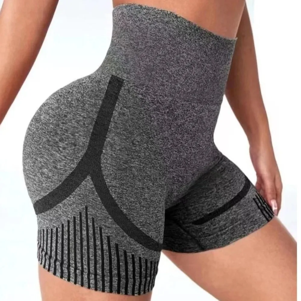 Shorts de yoga cintura alta con control del abdomen y glúteos - imagen 4