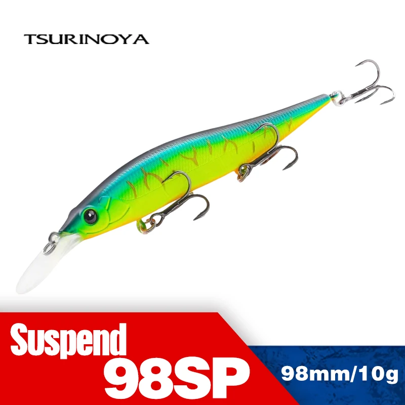 TSURINOYA Aurora 98SP Jerkbait Flotante para Lucio y Lubina - imagen 2