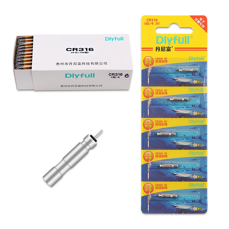 Flotador eléctrico luminoso DLY ZH recargable para pesca - imagen 2