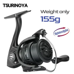 TSURINOYA C2000S 2500S 3000M carrete giratorio finesse trucha carbono