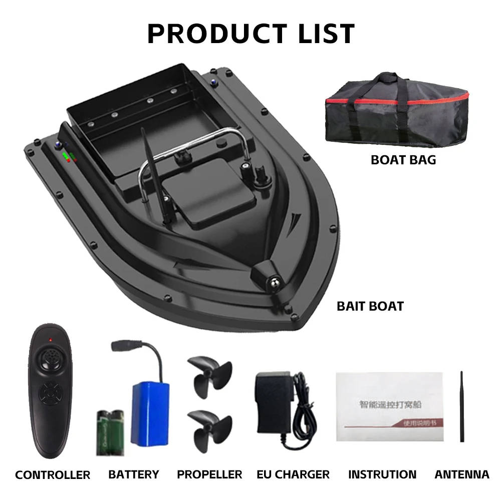 Detalles del barco cebador