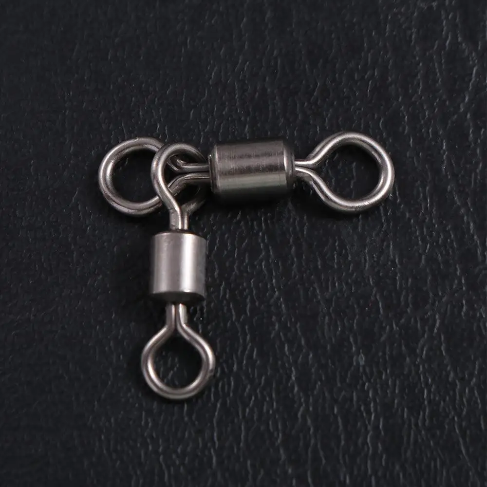 Conector giratorio de pesca de 3 vías