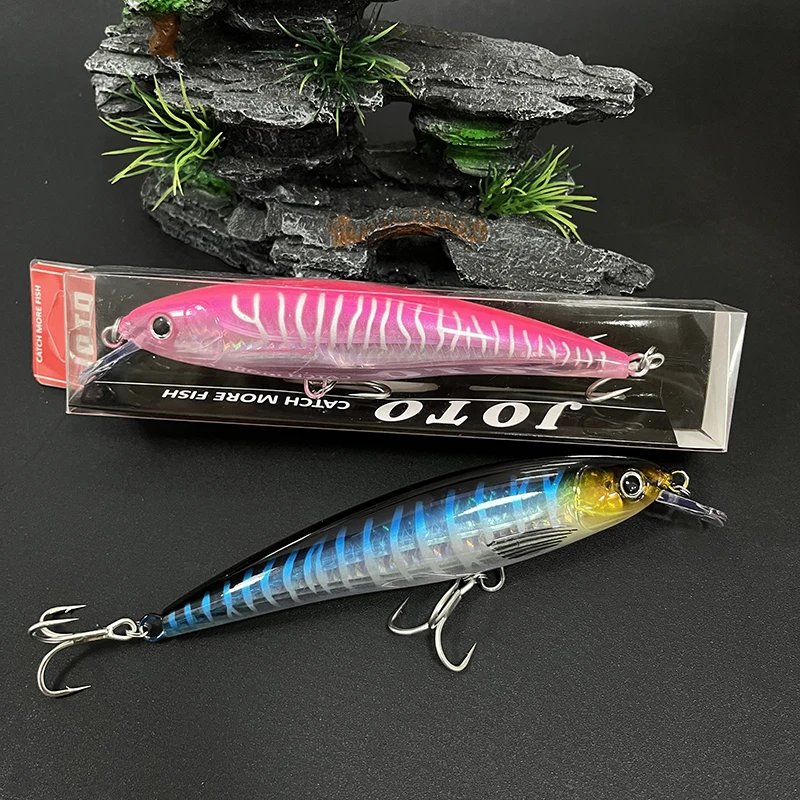 Wobblers jerkbait flotante para trolling en agua salada - imagen 5