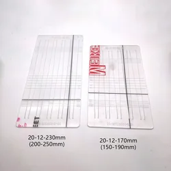 Bandas de latex: Plantilla de corte para tirachinas 20-12-230mm