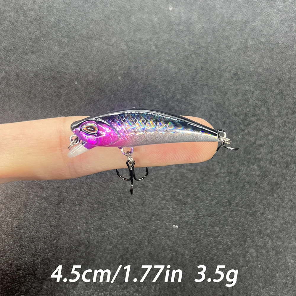 Micro Minnow Jerkbait – Señuelo duro para trucha y lubina - imagen 5