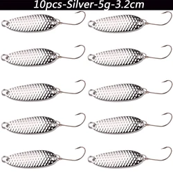 Cucharas Loong Metal – Señuelos 1,5-5g con Gancho Único