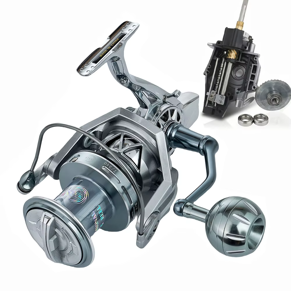 Carrete MBLN Surfcasting de metal – Resistente a la corrosión