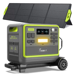Estación de energía portátil solar FOSSIBOT F2400 200W