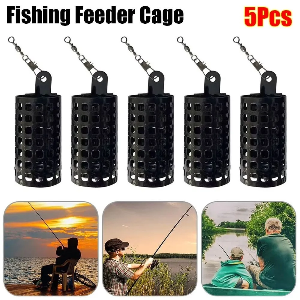 Cesta de pesca de acero inoxidable – Jaula portátil para señuelos
