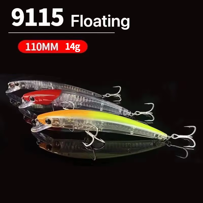Señuelo Minnow Flotante 3D para Lubina y Trucha - imagen 5