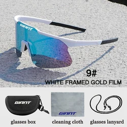 Gafas ciclismo deportivas UV400 antivaho con protección solar