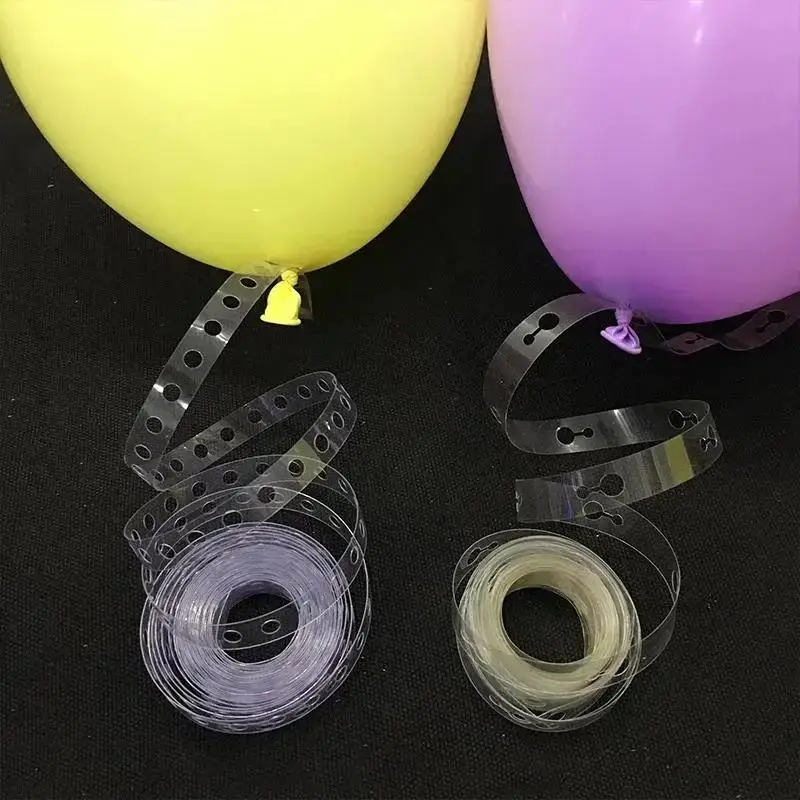 Cadena de globos de plástico para atar globos y decorar - imagen 4