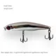 VMC Señuelo Minnow para lubina con anzuelo triple - imagen 3