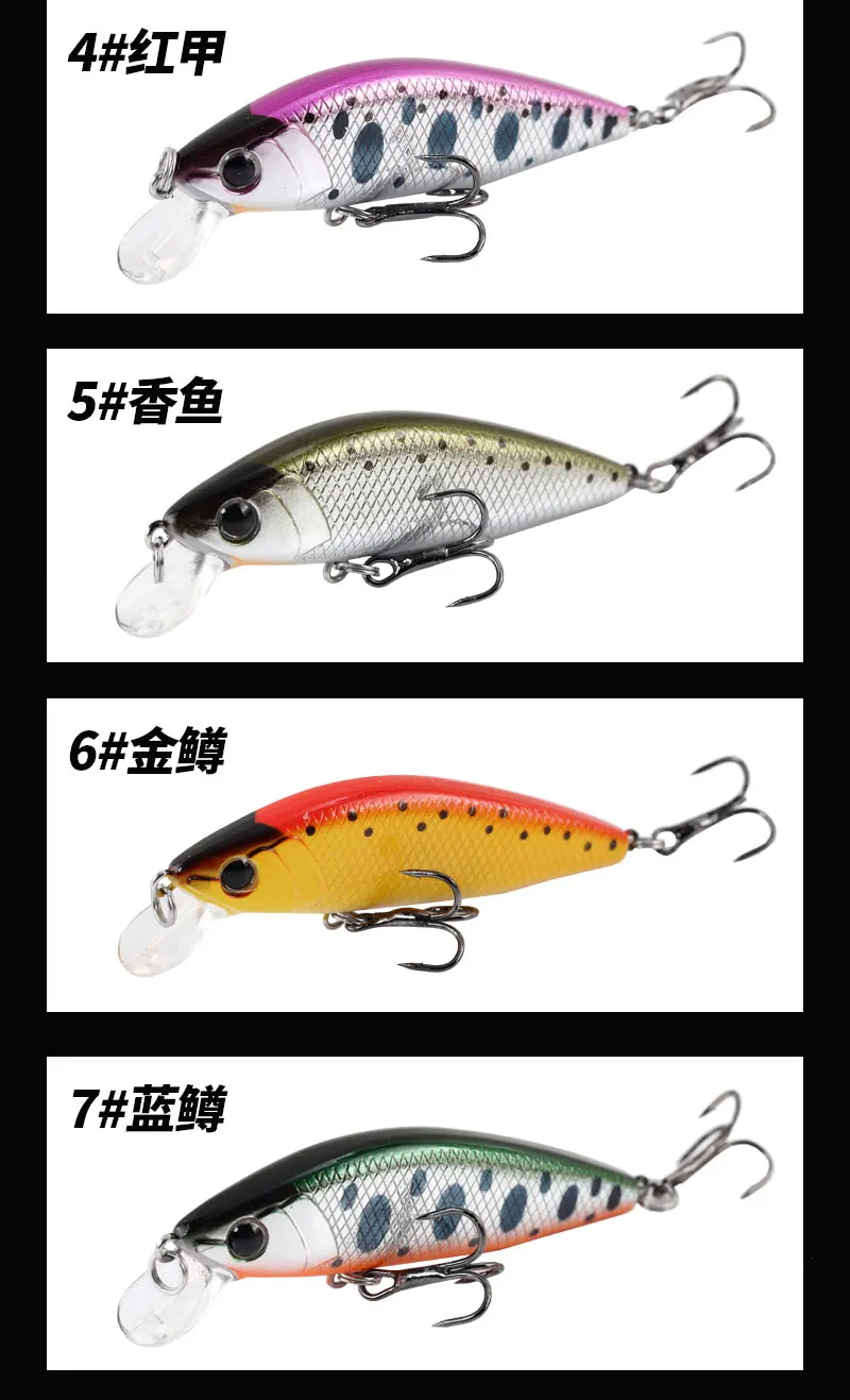 Señuelo minnow: listo para guardar