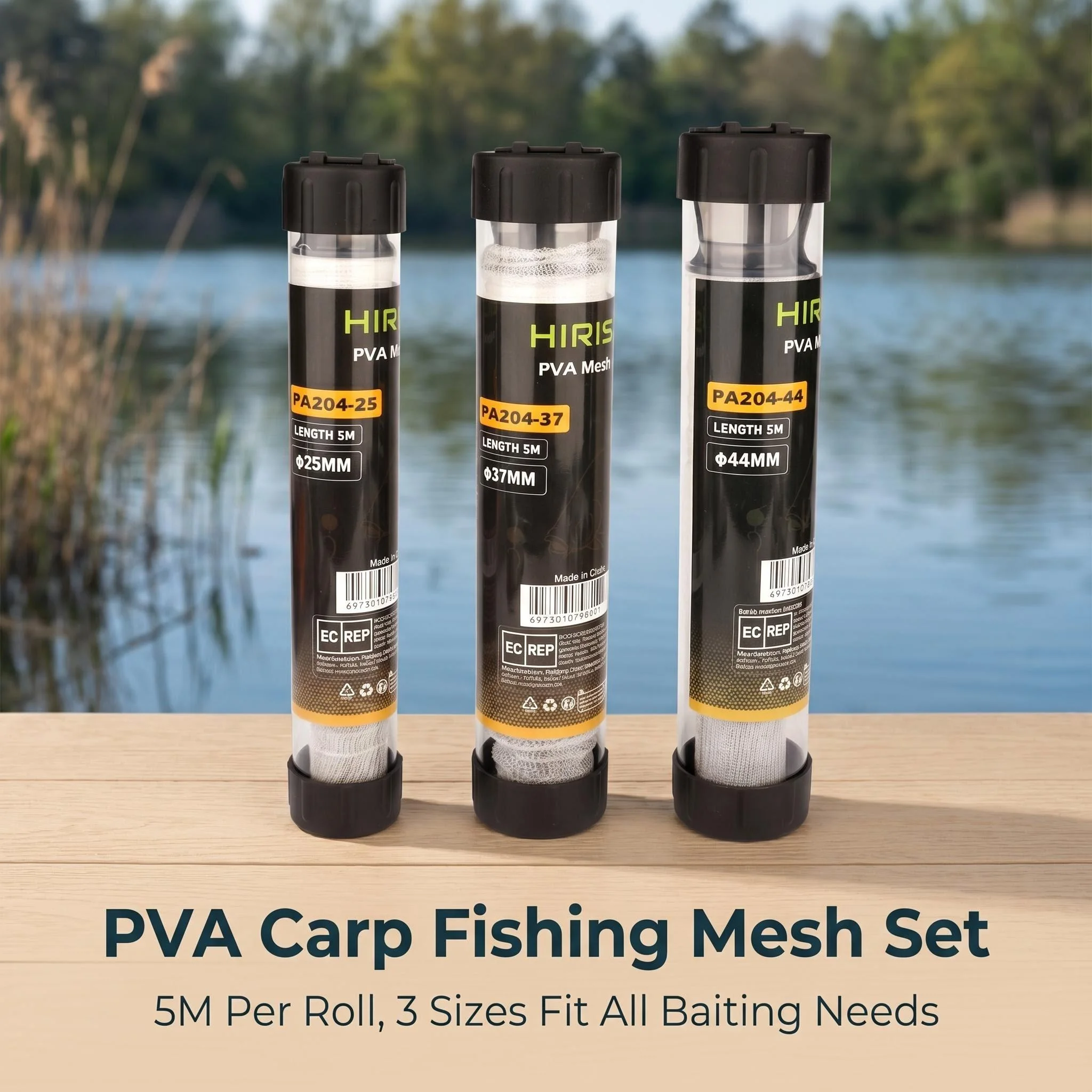 Tubo de malla PVA para montar con Method Feeder