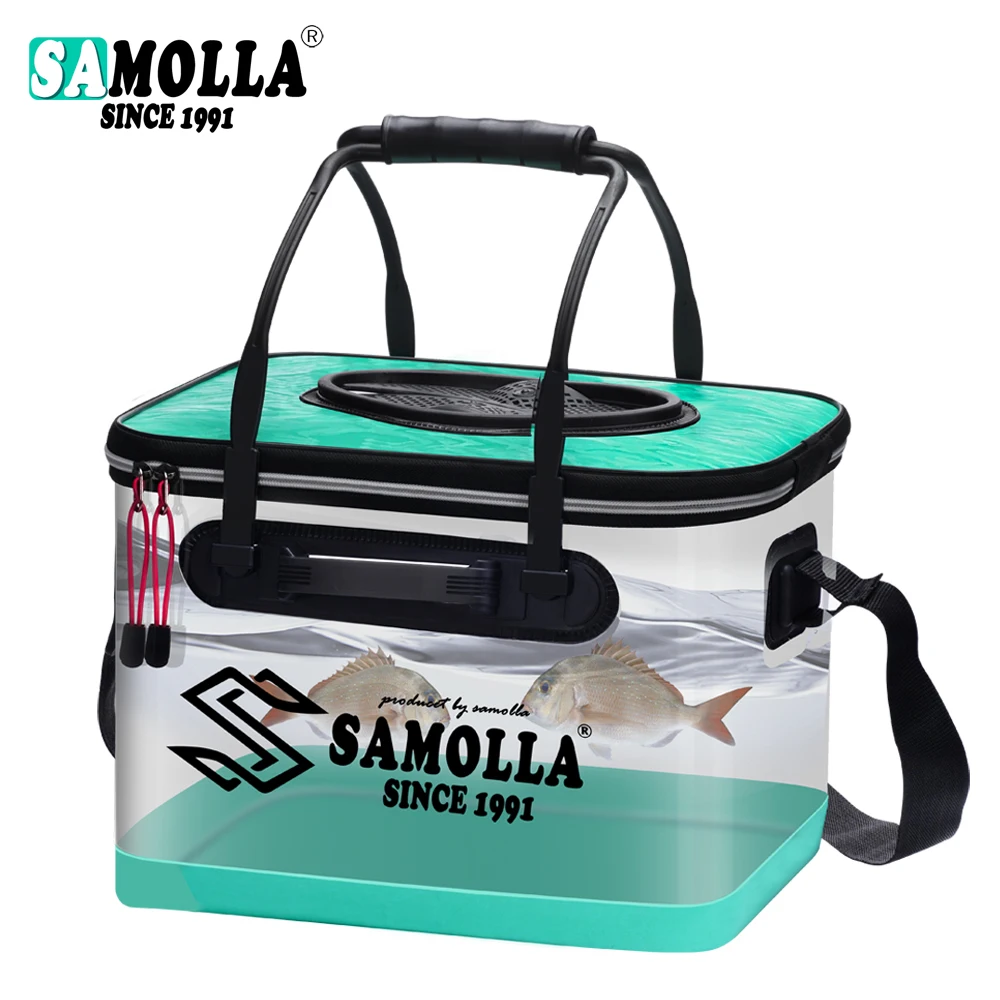 Cubeta EVA plegable para transporte de peces vivos
