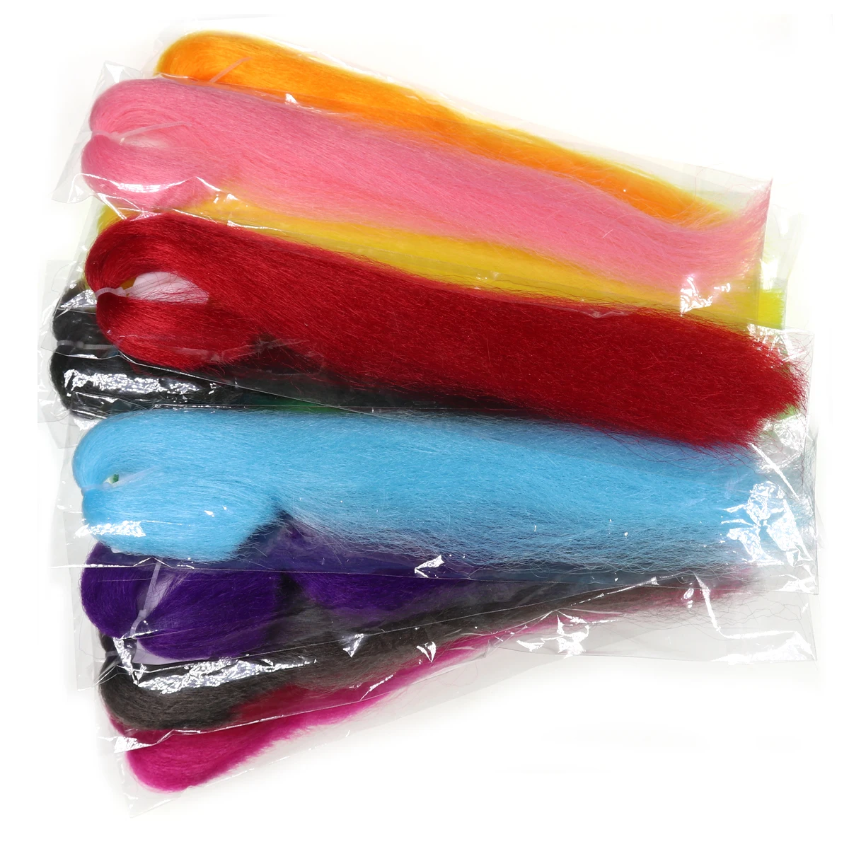 Vtwins Fibras Kinky Clouser para atado bucktail jig streamer - imagen 4