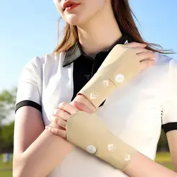 Guantes de golf de medio dedo con protección UV transpirables